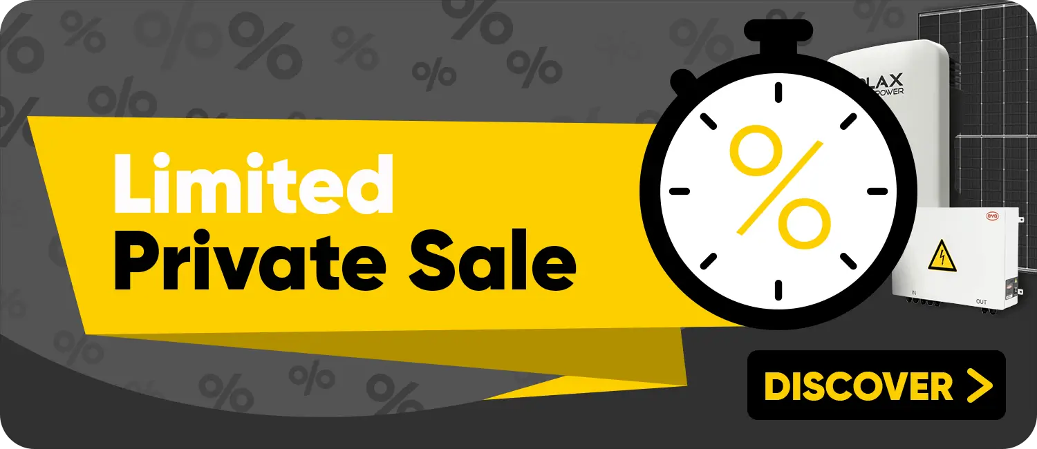 Private sale solar panels